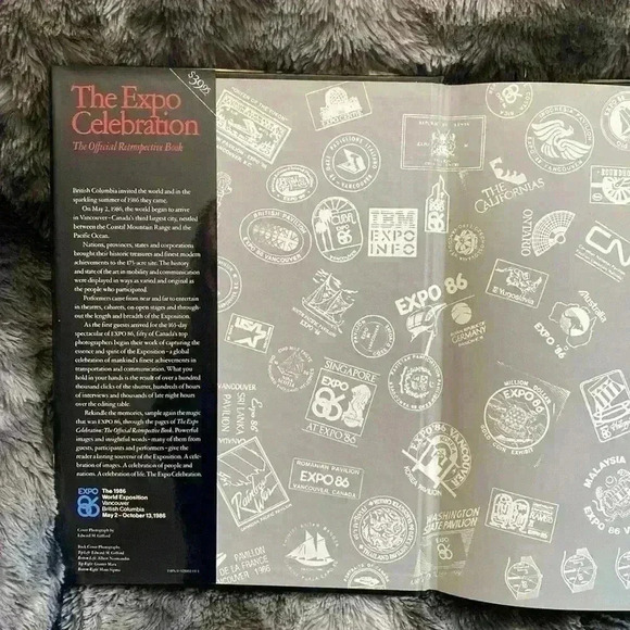 Vintage expo 86 Coasters and Hardcover book - Picture 3 of 16